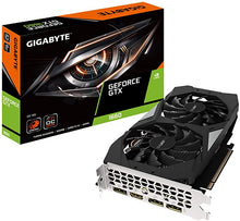 Load image into Gallery viewer, Gigabyte Gv-N1660OC-6GD GeForce GTX 1660 OC 6G Graphics Card, 2X Windforce Fans, 6GB 192-Bit GDDR5, Video Card