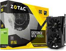 Load image into Gallery viewer, ZOTAC GeForce GTX 1050 Ti OC Edition 4GB GDDR5 Super Compact Gaming Graphics Card (ZT-P10510B-10L)