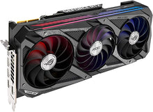 Load image into Gallery viewer, ASUS ROG Strix NVIDIA GeForce RTX 3090 OC Edition Gaming Graphics Card (PCIe 4.0, 24GB GDDR6X, HDMI 2.1, DisplayPort 1.4a, Axial-tech Fan Design, 2.9-Slot, Super Alloy Power II, GPU Tweak II)