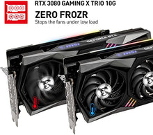 Load image into Gallery viewer, ASUS KO GeForce RTX 3060 Ti OC Graphics Card, 8GB GDDR6, PCIe 4.0, Ray Tracing, VR Ready, HDMI 2.1(x2), DisplayPort 1.4a(x3), Axial-tech Fan Design, 0dB Technology w/ Mytrix HDMI Cable