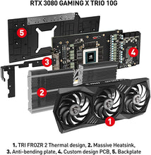 Load image into Gallery viewer, ASUS KO GeForce RTX 3060 Ti OC Graphics Card, 8GB GDDR6, PCIe 4.0, Ray Tracing, VR Ready, HDMI 2.1(x2), DisplayPort 1.4a(x3), Axial-tech Fan Design, 0dB Technology w/ Mytrix HDMI Cable